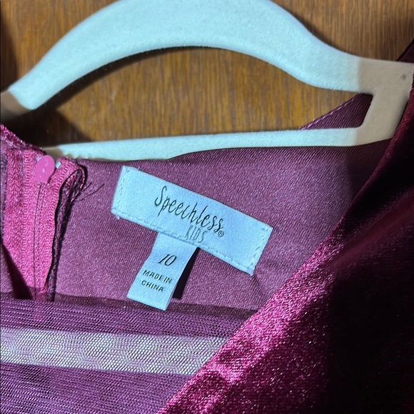 Speechless Burgundy Dress with Accents - Picture 2 of 5